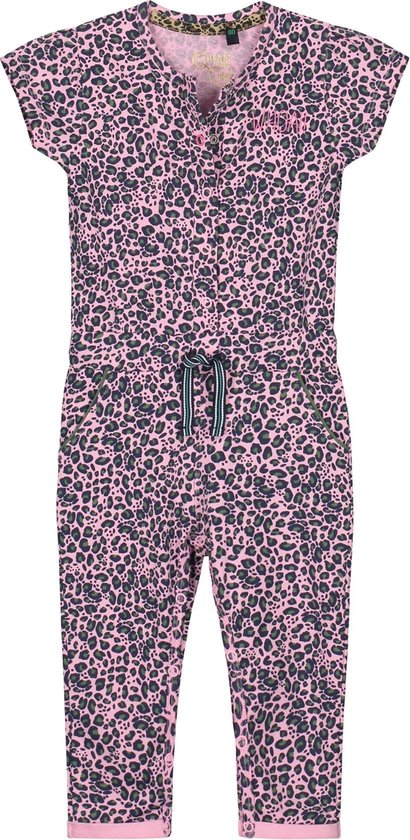 Voel me slecht Registratie hel Quapi jumpsuit Bess light pink leopard | bol.com
