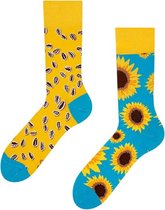 Good Mood Sokken - Zonnebloemen - Unisex Maat 43-46