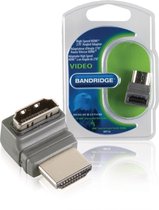 Bandridge BVP136, HDMI A, HDMI A, Gris