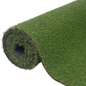 Kunstgras 1 x 15 m / 20 - 25 mm groen