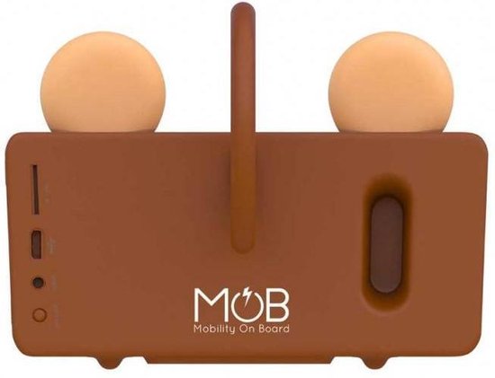 Mobility on Board, Dierlijke schattige aap Bluetooth luidspreker, Bruin — afbeelding 5