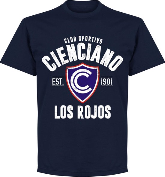 Club Sportivo Cienciano Established T-Shirt - Navy - 3XL