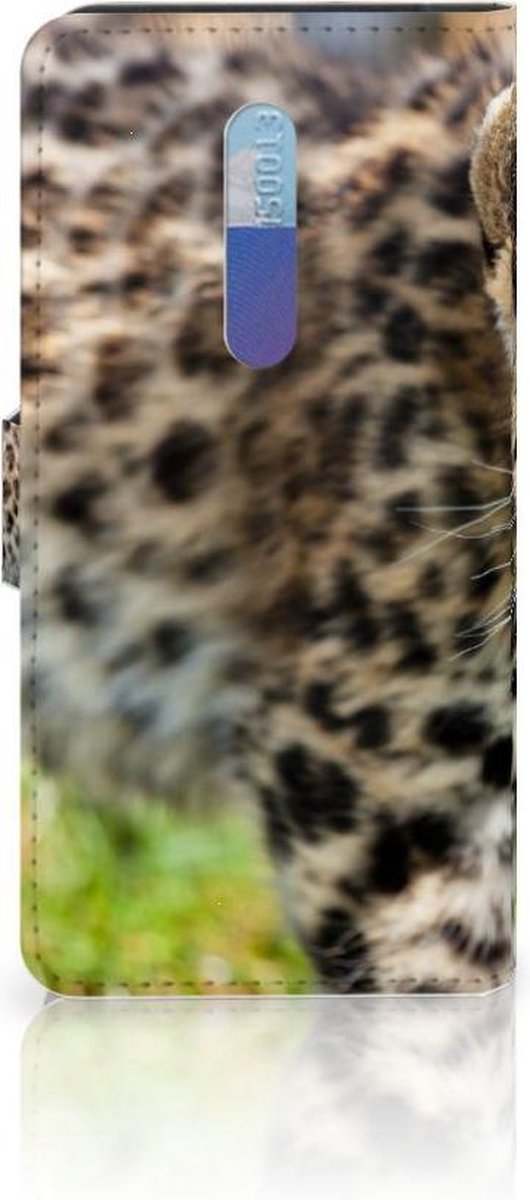 Xiaomi Redmi K20 Pro Telefoonhoesje met Pasjes Baby Luipaard