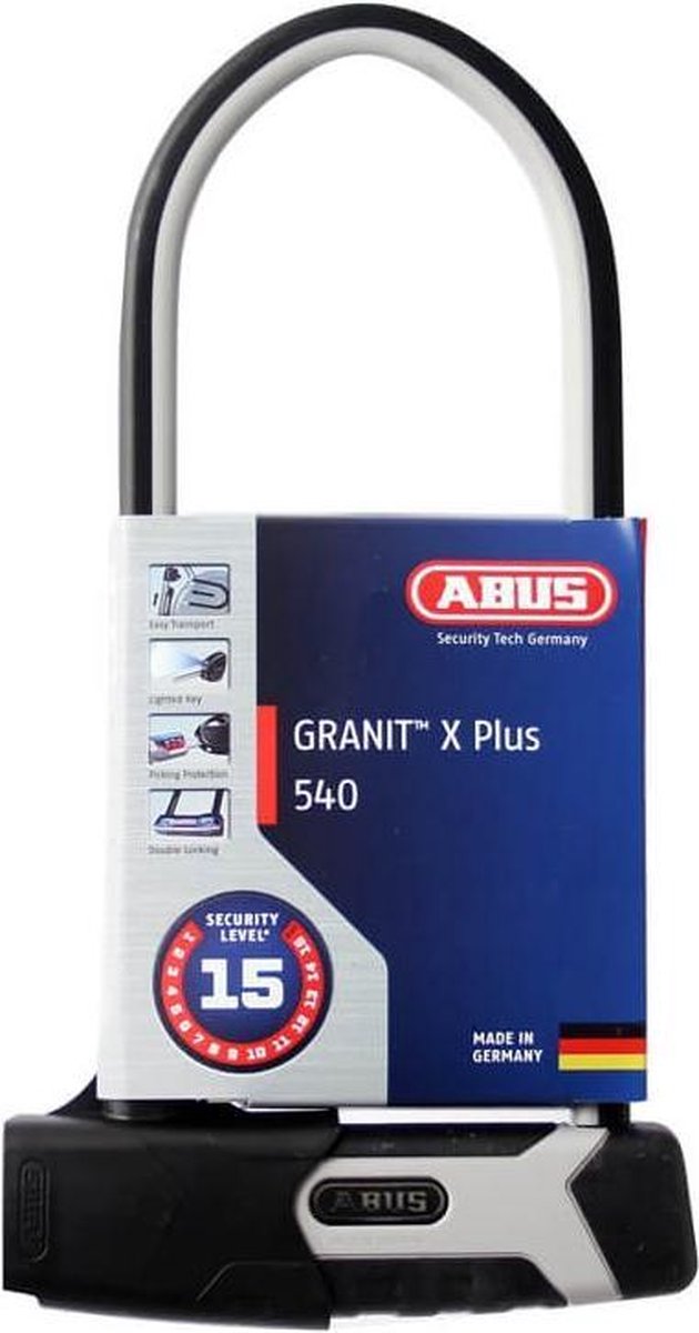 Bol Com Abus Granit X Plus Beugelslot Ush 540 Black