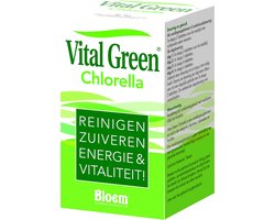 Bloem Vital Green Chlorella - 1000 Tabletten - Voedingssupplement