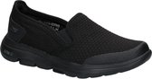 Skechers Go Walk 5 Zwarte Slip-on Sneakers  Heren 41