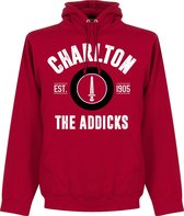 Charlton Athletic Established Hooded Sweater - Rood - XL