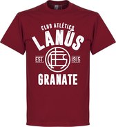 Lanus Established T-Shirt - Chilli Rood - M