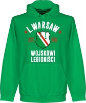 Legia Warschau Established Hooded Sweater - Groen - M