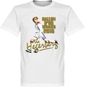 Ada Hegerberg Ballon d'Or Winner T-Shirt - Wit - S