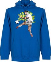 Zlatan Script Hoodie - Blauw - L