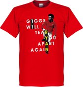 Giggs Will Tear You Apart T-Shirt - XXL