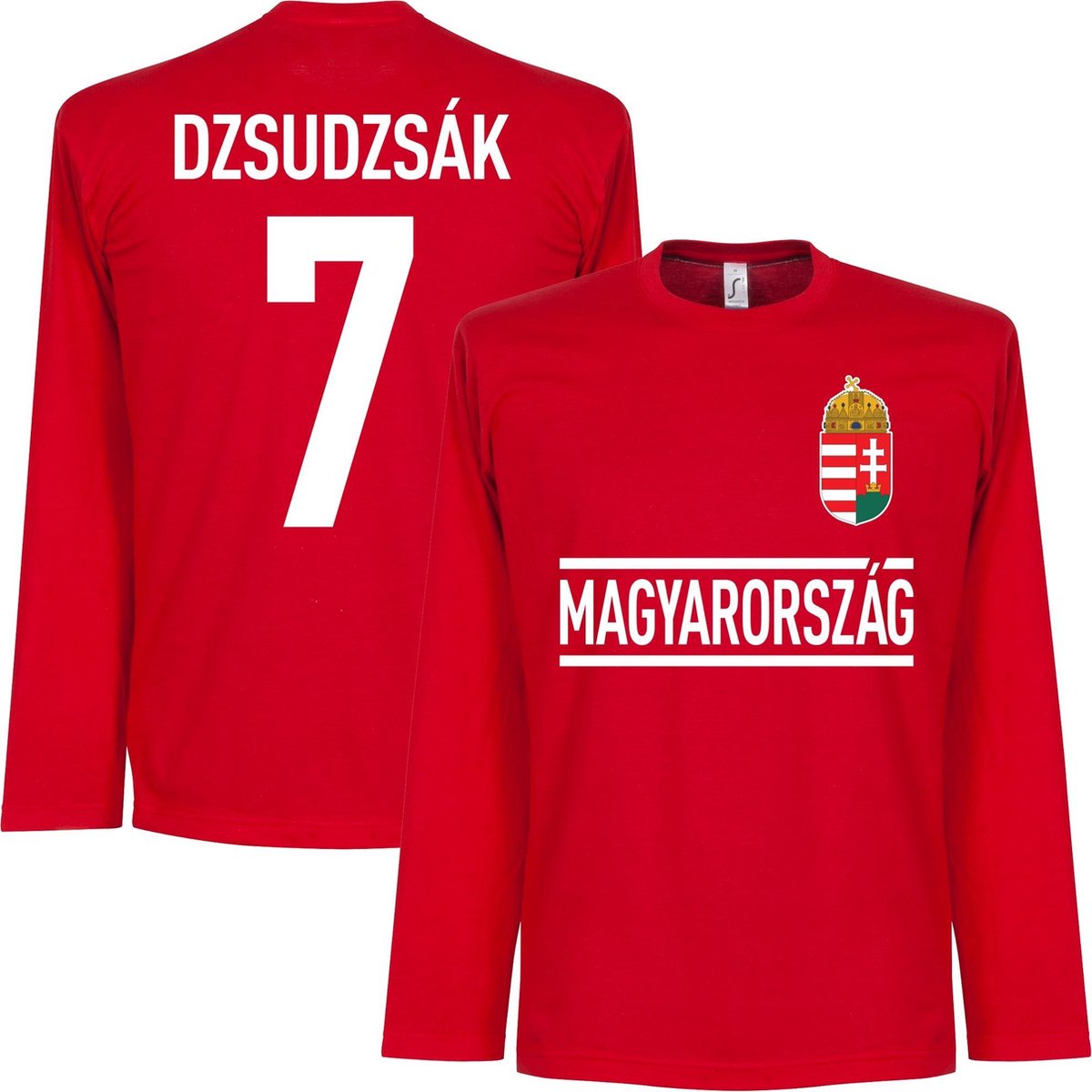 Hongarije Dzsudzsak 7 Longsleeve T-Shirt - M
