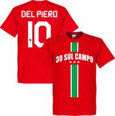 30 Sul Campo Del Piero T-shirt - Rood - M