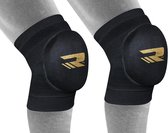 RDX Sports K1 Kniebeschermers vechtsport - met Gel kussen - schok absorptie - maat XL - Zwart