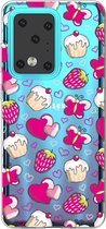 Softcase hoes - Samsung Galaxy S20 Ultra - Hartjes