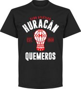 CA Huracan Established T-Shirt - Zwart - L