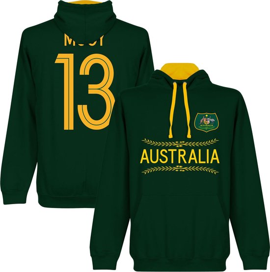 Australië Mooy 13 Team Hooded Sweater