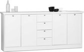 Finori - Dressoir - Wit - 200x40x90 cm