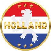 Holland versiering onderzetters/bierviltjes - 75 stuks - Holland feestartikelen