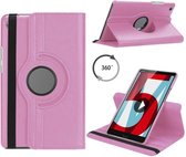 Huawei MediaPad M5 8.4 draaibare hoes Roze