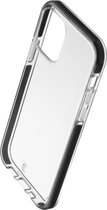 Cellularline Backcover Apple iPhone 12 mini Zwart, Transparant