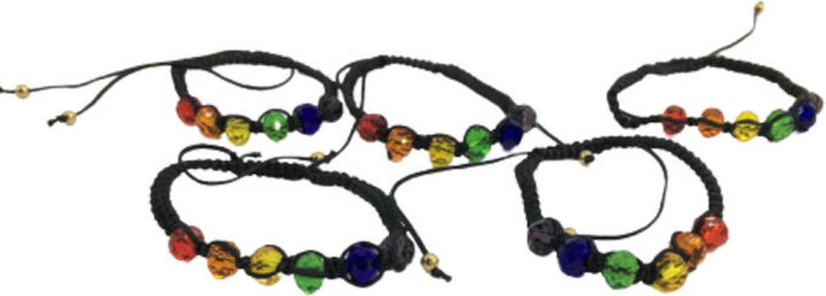 PRIDE | Pride - Lgbt Flag Glass Ball Bracelet