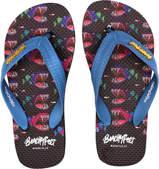 BeachyFeet - Veneno Repetido- Kids Flip Flops