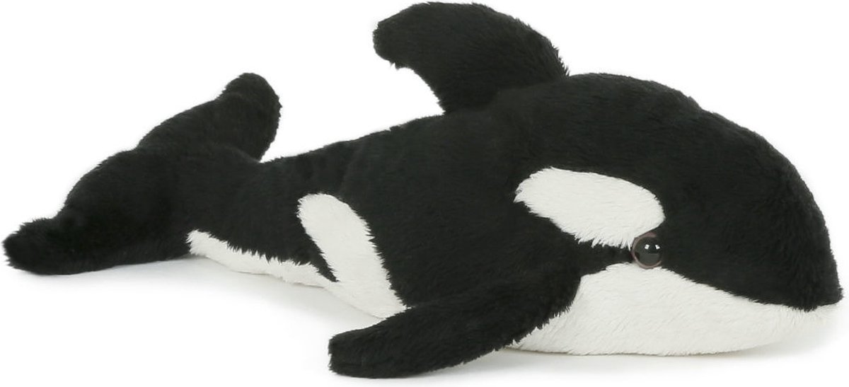 Semo Pluche orka knuffel - 23 cm - speelgoed - Zeedieren knuffels