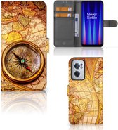 GSM Hoesje OnePlus Nord CE 2 Magnet Case Kompas