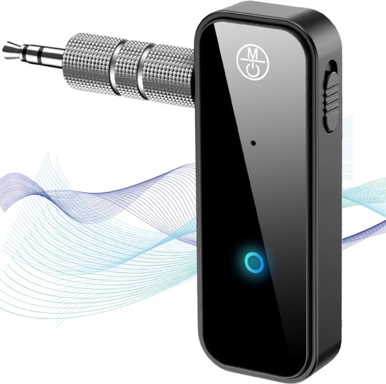 AdroitGoods Bluetooth Aux Receiver Ontvanger Auto - Bluetooth 5.0 Zender - Transmitter