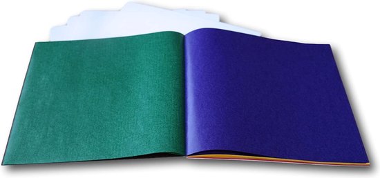 Vliegerpapier (5 blokken, 500 vellen, 16 x 16 cm, 11 kleuren) – Mercurius