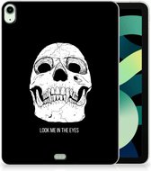 Tablet Hoes iPad Air (2020/2022) 10.9 inch Mobiel Case Skull Eyes met transparant zijkanten