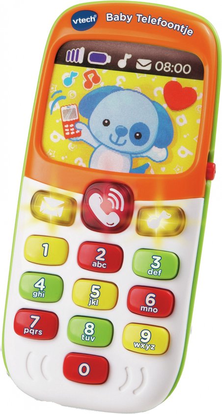 Product: VTech Baby Telefoon - Interactief Speelgoed - Educatief Kindertelefoon - Oranje, van het merk VTech