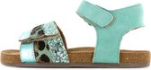 Sandalen | Meisjes | Green Leopardo | Leer | Shoesme | Maat 26