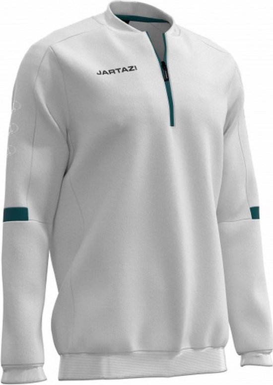 sportsweater Roma heren polyester wit maat XL bol