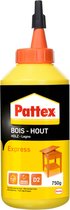 Pattex Houtlijm Express 750 g | Sneldrogende Houtlijm voor Alle Klussen | Houtlijmen voor Sterke Hechting.