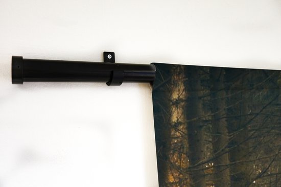 Tenture murale - Toile murale - Chemin - Arbres - Forêt - 150x200 cm - Tapisserie