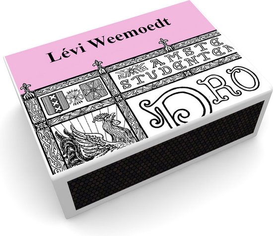 Lévi Weemoedt - Unieke handgemaakte uitgave verpakt in een luxe geschenkdoos van MatchBoox - Kunstboeken