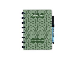 Correctbook Uitwisbare Agenda A5 Forest Green