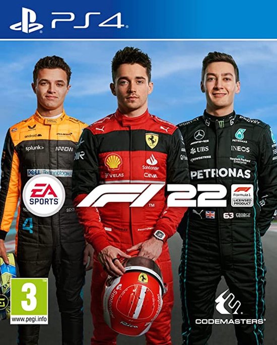 Cover van de game F1 2022 - PS4