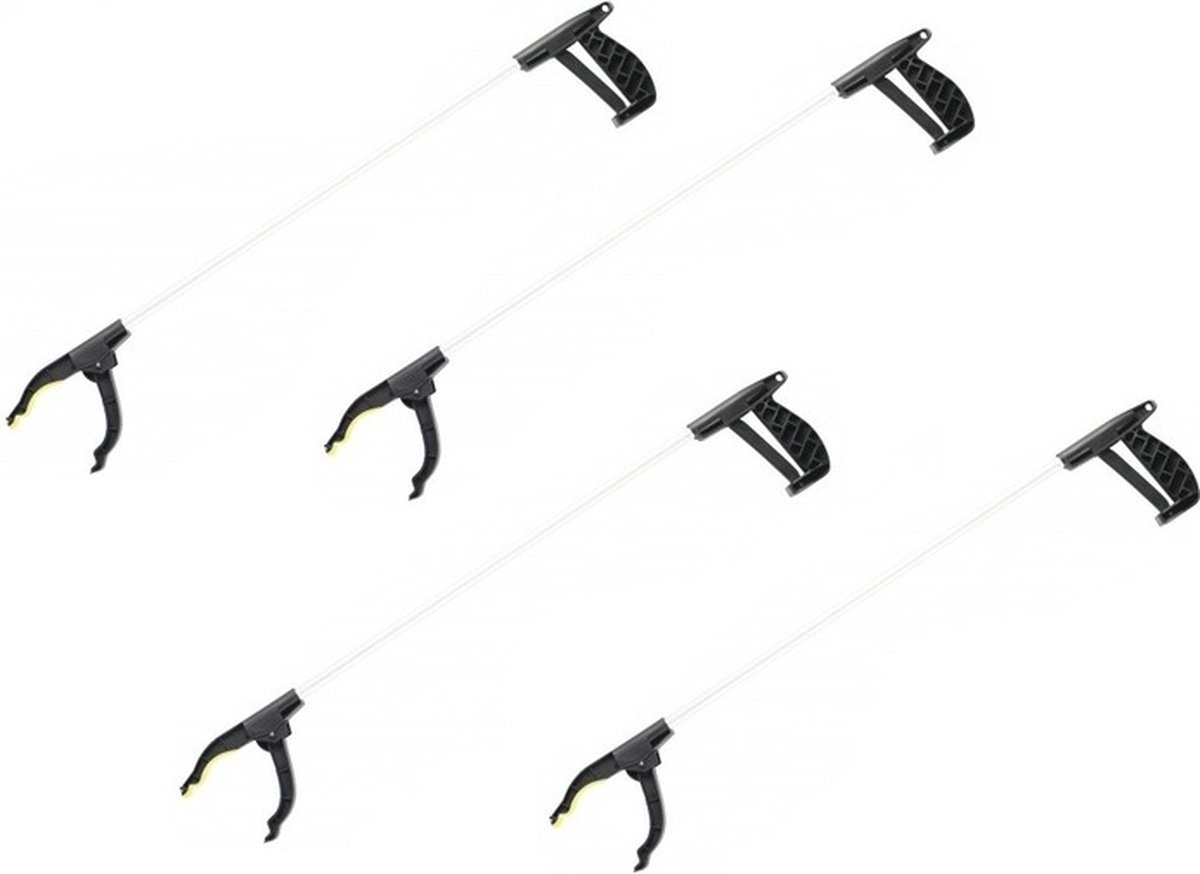 Goedkoopste Afvalgrijper - 4x - met klemgreep - 76 cm - grijphulp - afvalprikker