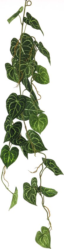 Kunst hangplant Scindapsus 109 cm
