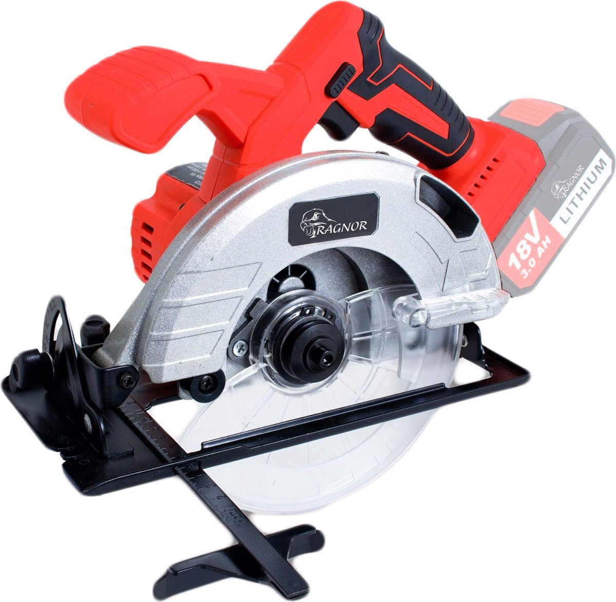 Ragnor Cirkelzaag – 18V – 57 mm Zaagdiepte – Krachtig en Precisie – Body Only