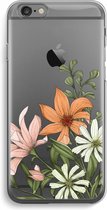 Case Company® - Hoesje geschikt voor iPhone 6 / 6S hoesje - Floral bouquet - Soft Cover Telefoonhoesje - Bescherming aan alle Kanten en Schermrand