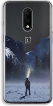 Case Company® - Hoesje geschikt voor OnePlus 7 hoesje - Wanderlust - Soft Cover Telefoonhoesje - Bescherming aan alle Kanten en Schermrand
