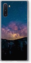 Case Company® - Hoesje geschikt voor Samsung Galaxy Note 10 hoesje - Travel to space - Soft Cover Telefoonhoesje - Bescherming aan alle Kanten en Schermrand