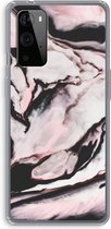Case Company® - Hoesje geschikt voor OnePlus 9 Pro hoesje - Roze stroom - Soft Cover Telefoonhoesje - Bescherming aan alle Kanten en Schermrand