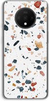 Case Company® - Hoesje geschikt voor OnePlus 7T hoesje - Terrazzo N°4 - Soft Cover Telefoonhoesje - Bescherming aan alle Kanten en Schermrand