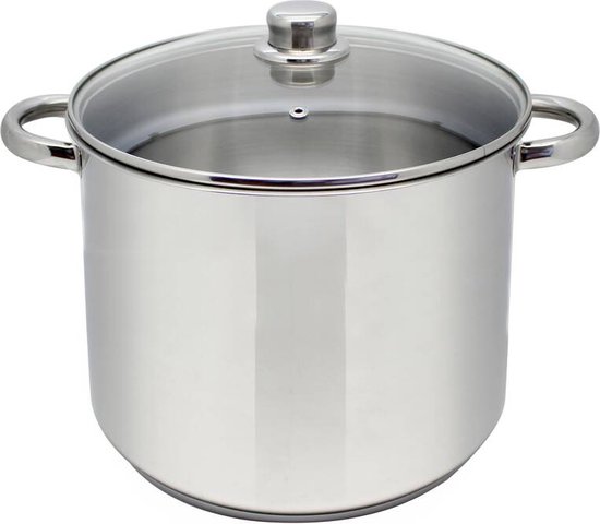 Orion Granit steelpan, 1,3 l, 16 cm, gegoten aluminium kookpan, voor gas en inductie